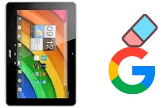 Cómo borrar la cuenta de Google en Acer Iconia Tab A3