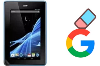 Cómo borrar la cuenta de Google en Acer Iconia Tab B1-A71