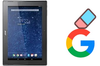 Cómo borrar la cuenta de Google en Acer Iconia Tab 10 A3-A30