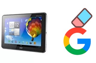 Cómo borrar la cuenta de Google en Acer Iconia Tab A511