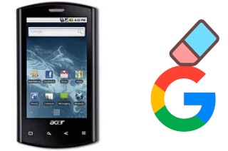 Cómo borrar la cuenta de Google en Acer Liquid E