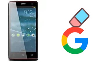 Cómo borrar la cuenta de Google en Acer Liquid E3