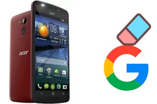 Cómo borrar la cuenta de Google en Acer Liquid E700