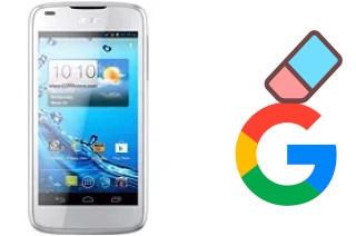 Cómo borrar la cuenta de Google en Acer Liquid Gallant Duo