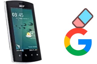 Cómo borrar la cuenta de Google en Acer Liquid mt