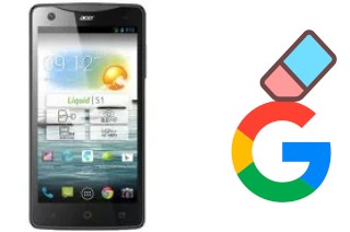 Cómo borrar la cuenta de Google en Acer Liquid S1