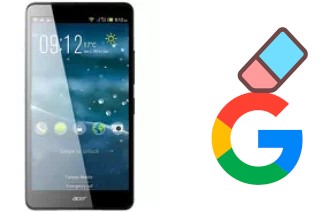 Cómo borrar la cuenta de Google en Acer Liquid X1