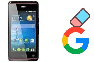 Cómo borrar la cuenta de Google en Acer Liquid Z200