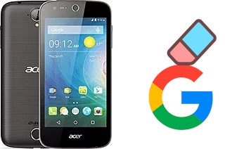 Cómo borrar la cuenta de Google en Acer Liquid Z330