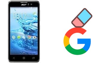 Cómo borrar la cuenta de Google en Acer Liquid Z520