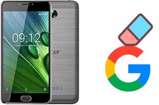 Cómo borrar la cuenta de Google en Acer Liquid Z6 Plus