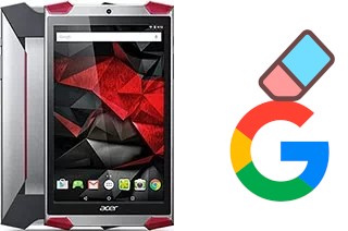 Cómo borrar la cuenta de Google en Acer Predator 8