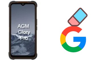 Cómo borrar la cuenta de Google en AGM GLORY PRO