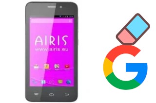 Cómo borrar la cuenta de Google en Airis TM421M