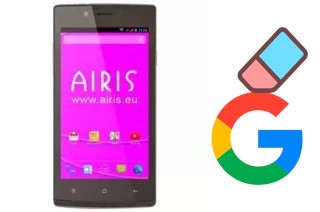 Cómo borrar la cuenta de Google en Airis TM45DM