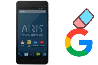 Cómo borrar la cuenta de Google en Airis TM55Q