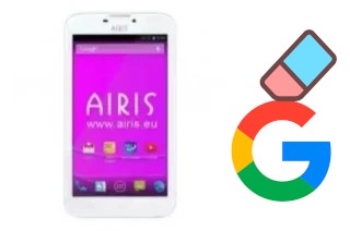 Cómo borrar la cuenta de Google en Airis TM55SM White