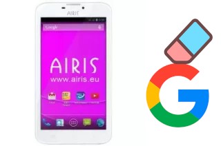 Cómo borrar la cuenta de Google en Airis TM60D