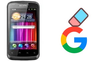 Cómo borrar la cuenta de Google en alcatel OT-978