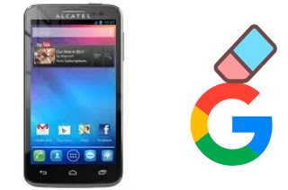 Cómo borrar la cuenta de Google en alcatel One Touch X'Pop