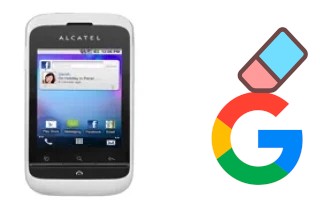 Cómo borrar la cuenta de Google en alcatel OT-903