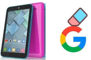 Cómo borrar la cuenta de Google en alcatel Pixi 7