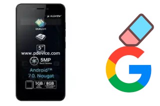 Cómo borrar la cuenta de Google en Allview A8 Lite