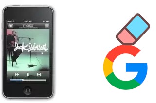 Cómo borrar la cuenta de Google en Apple iPod touch 2nd generation