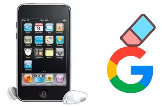 Cómo borrar la cuenta de Google en Apple iPod touch 4rd generation