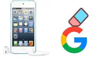 Cómo borrar la cuenta de Google en Apple iPod touch 5th generation