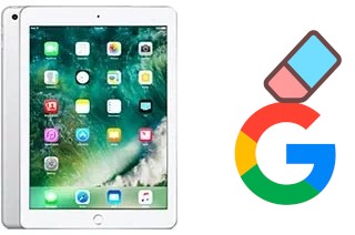 Cómo borrar la cuenta de Google en Apple iPad 9.7 (2017)