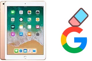 Cómo borrar la cuenta de Google en Apple iPad 9.7 (2018)