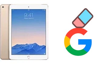 Cómo borrar la cuenta de Google en Apple iPad Air 2