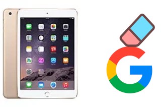 Cómo borrar la cuenta de Google en Apple iPad mini 3