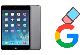 Cómo borrar la cuenta de Google en Apple iPad mini 2