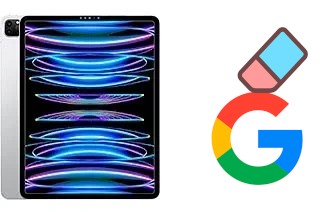 Cómo borrar la cuenta de Google en Apple iPad Pro 12.9 (2022)