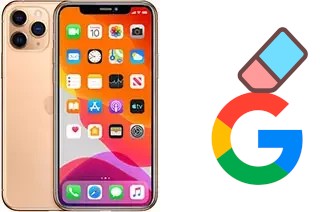 Cómo borrar la cuenta de Google en Apple iPhone 11 Pro