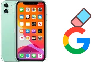 Cómo borrar la cuenta de Google en Apple iPhone 11