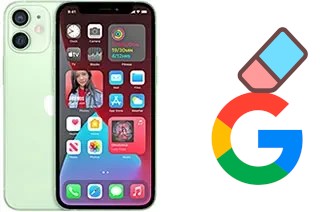 Cómo borrar la cuenta de Google en Apple iPhone 12 mini