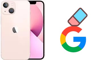 Cómo borrar la cuenta de Google en Apple iPhone 13 mini