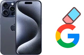 Cómo borrar la cuenta de Google en Apple iPhone 15 Pro