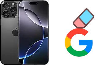 Cómo borrar la cuenta de Google en Apple iPhone 16 Pro Max