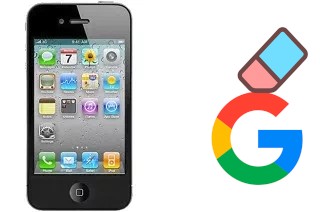 Cómo borrar la cuenta de Google en Apple iPhone 4