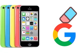 Cómo borrar la cuenta de Google en Apple iPhone 5c