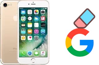 Cómo borrar la cuenta de Google en Apple iPhone 7