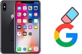 Cómo borrar la cuenta de Google en Apple iPhone X