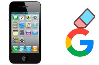 Cómo borrar la cuenta de Google en Apple iPhone 4 CDMA