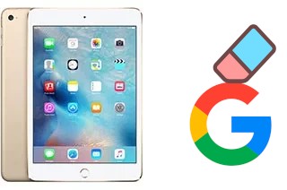 Cómo borrar la cuenta de Google en Apple iPad mini 4