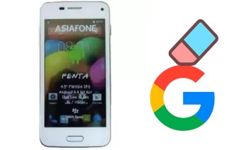 Cómo borrar la cuenta de Google en Asiafone AF9890