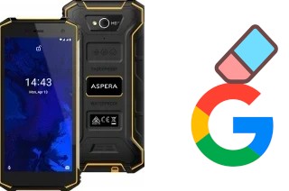 Cómo borrar la cuenta de Google en Aspera R9